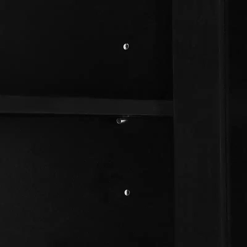 Meuble de Rangement à Double Porte Whisen avec Étagère Réglable, Armoire Verticale