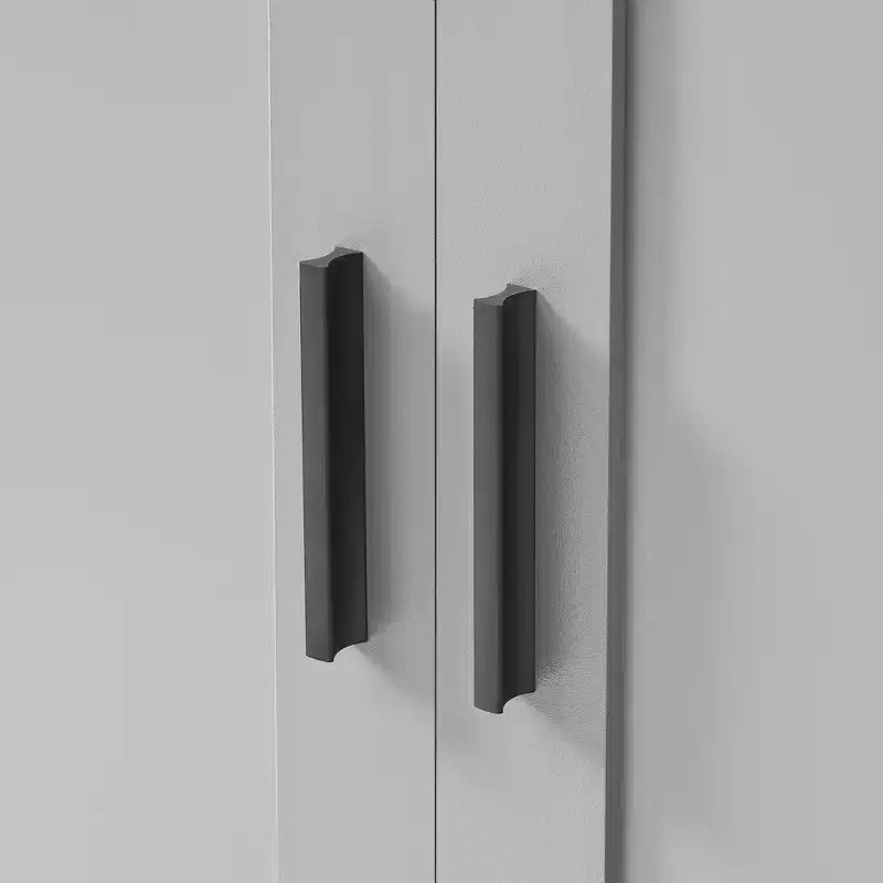 Meuble de Rangement à Double Porte Whisen avec Étagère Réglable, Armoire Verticale