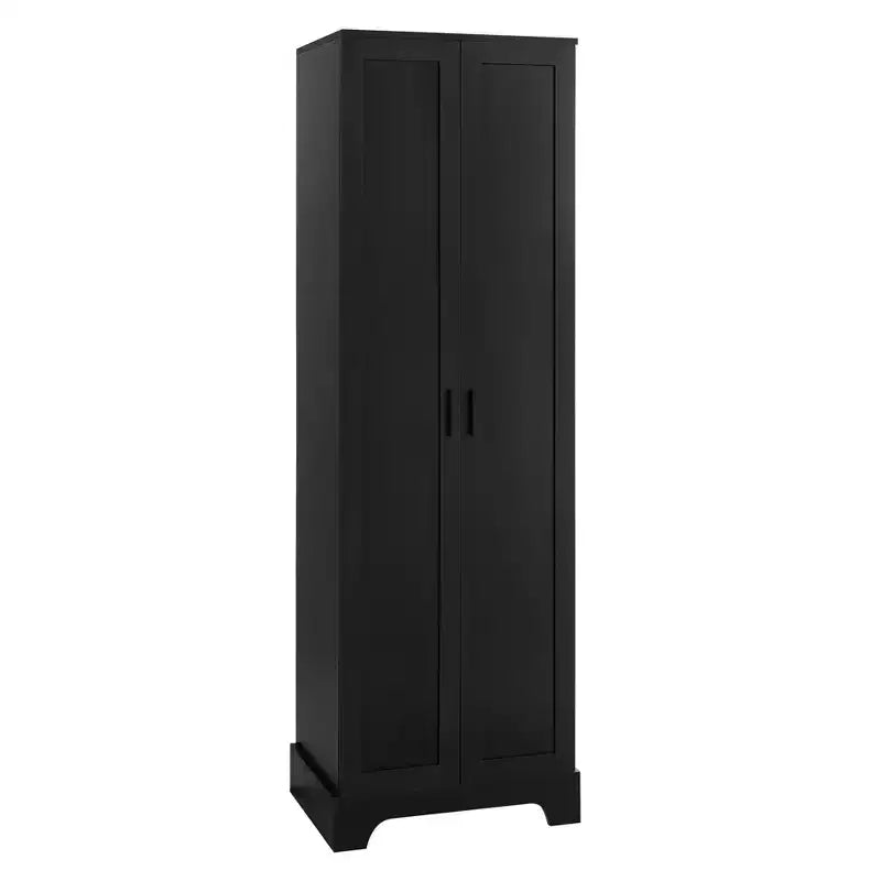 Meuble de Rangement à Double Porte Whisen avec Étagère Réglable, Armoire Verticale
