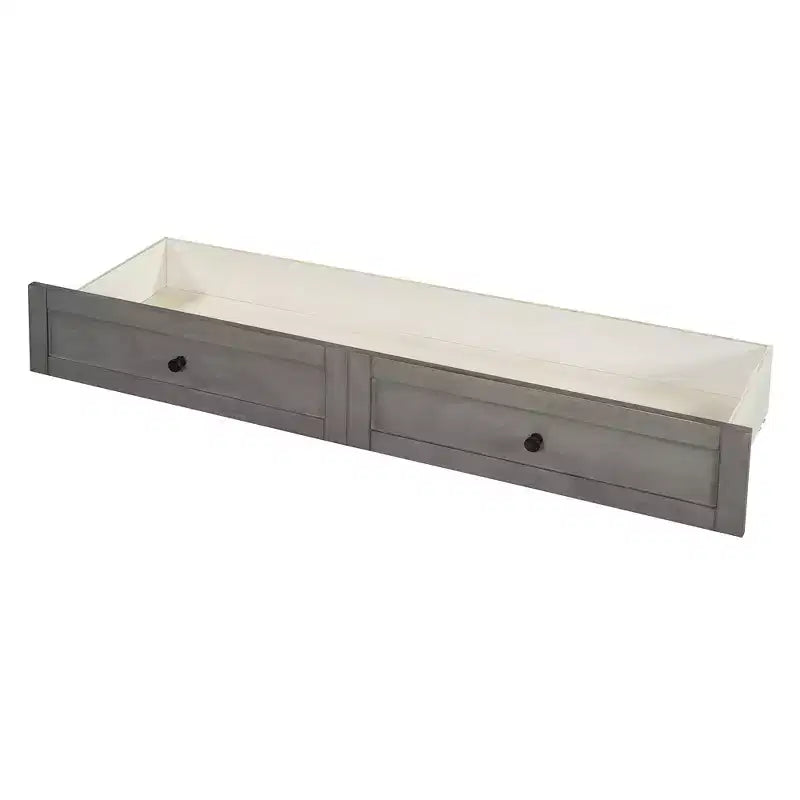 Lit escamotable Queen/Grand format avec grands tiroirs et ports USB