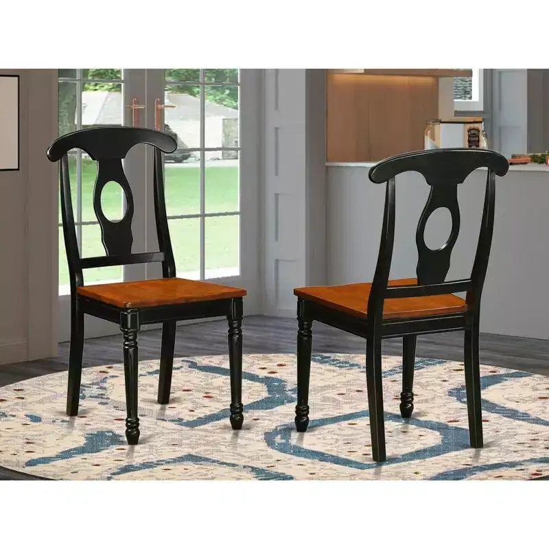 Fauteuil d'appoint « Coastal Charm » avec pieds en bois massif – Fauteuil de salon rembourré pour le salon et la chambre