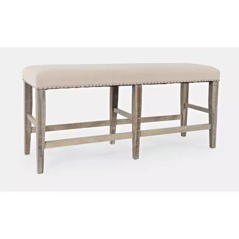 Banc d'entrée sans dossier rembourré de 132 cm – Banc de rangement moderne pour salon, chambre et couloir