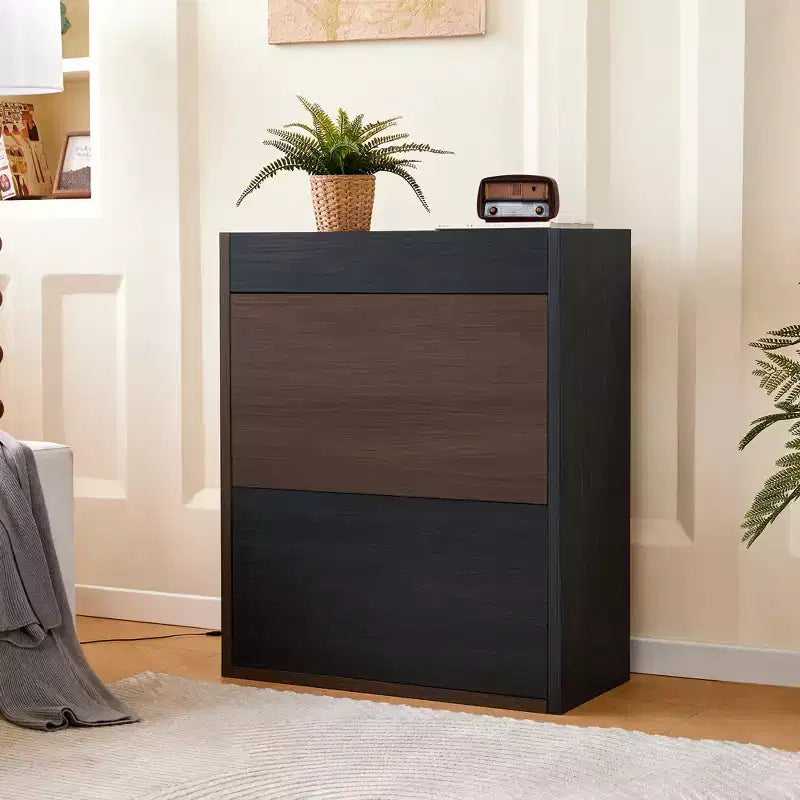 Meuble à chaussures d'angle extensible et rotatif, meuble de rangement de 82,5 à 149 cm avec tiroir pour entrée