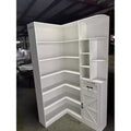 Corner Bookshelf with Door