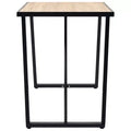 Oak Dining Table with Metal Legs - Different Sizes