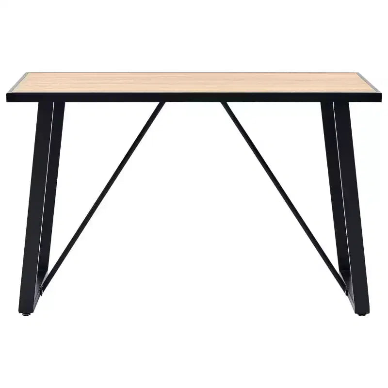 Table à manger en chêne avec métal - Différentes tailles