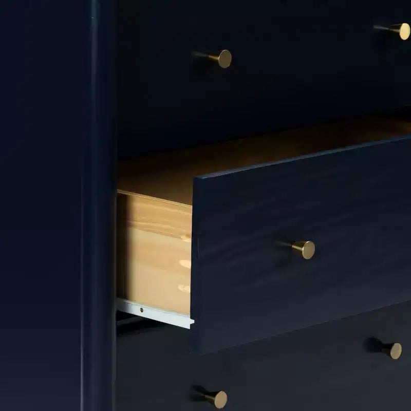 Commode à 6 tiroirs avec grand espace de rangement pour chambre à coucher