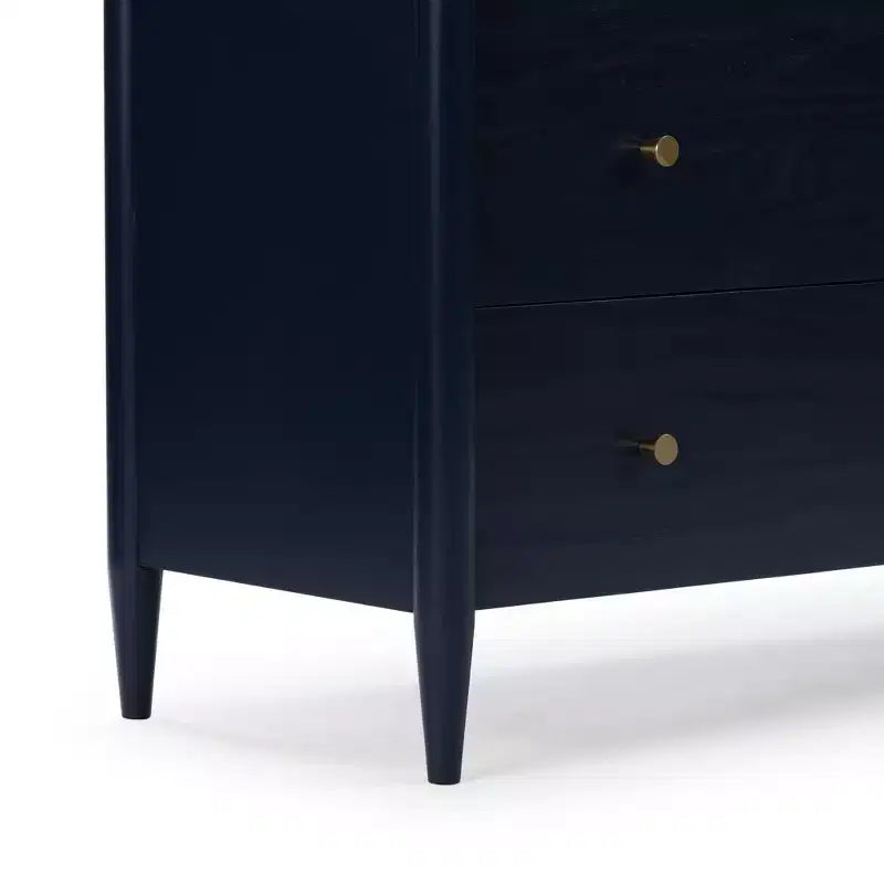 Commode à 6 tiroirs avec grand espace de rangement pour chambre à coucher