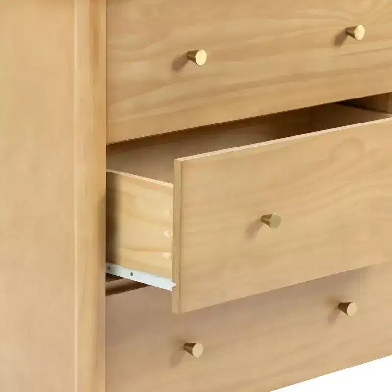 Commode à 6 tiroirs avec grand espace de rangement pour chambre à coucher