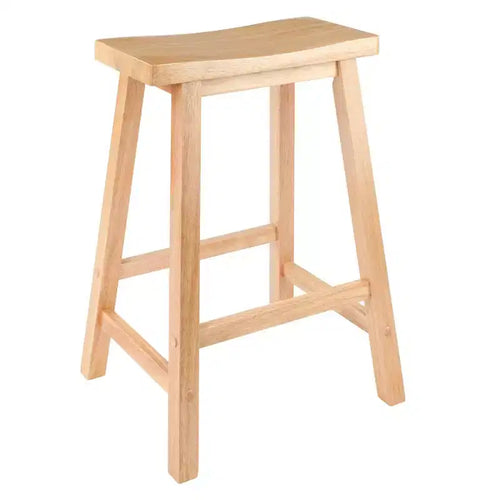 24" Satori Saddle Seat Counter Height Barstool - Winsome