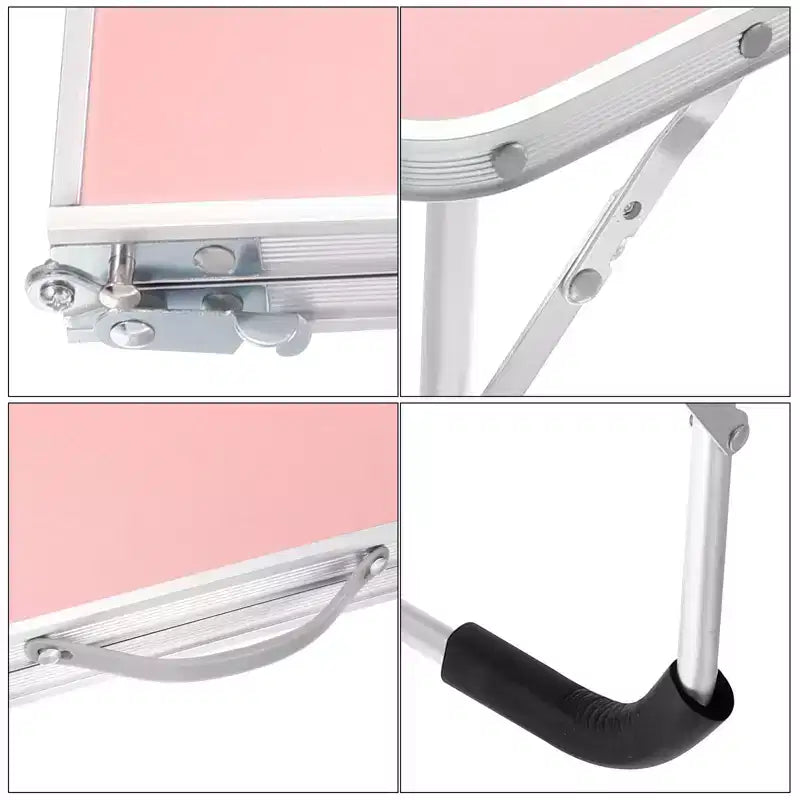 Bureaux de travail portables et pliables avec sac de transport pour lit et canapé