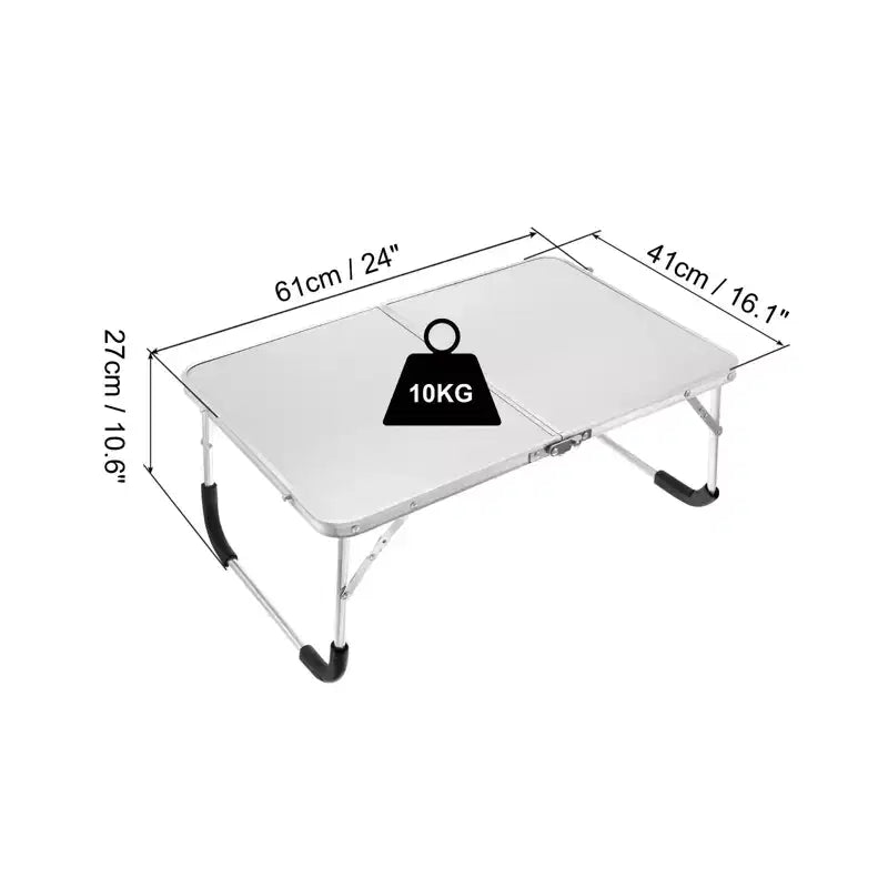 Bureaux de travail portables et pliables avec sac de transport pour lit et canapé