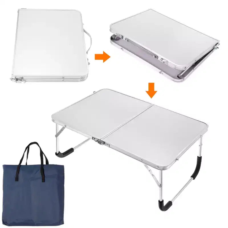 Bureaux de travail portables et pliables avec sac de transport pour lit et canapé