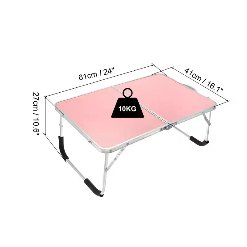 Bureaux de travail portables et pliables avec sac de transport pour lit et canapé